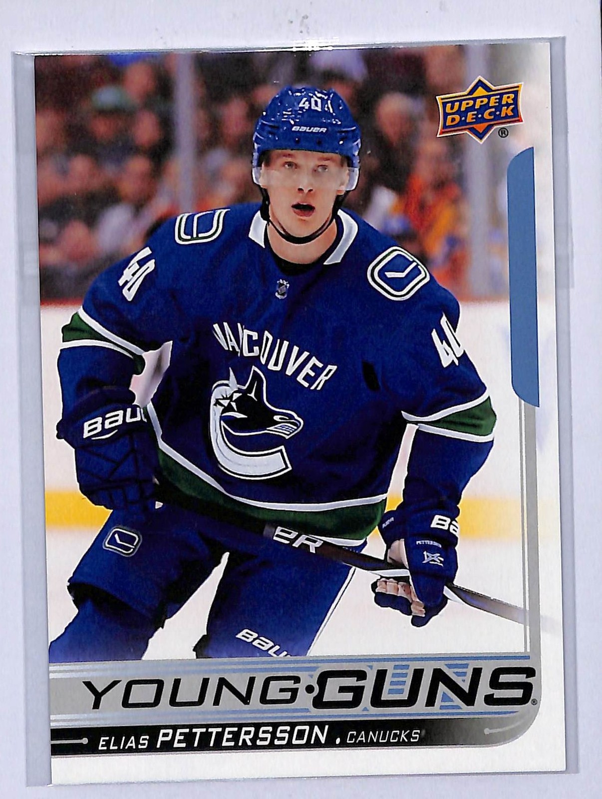 2018-19 Upper Deck Elias Pettersson Jumbo Young Guns RC Rookie #248 Canucks