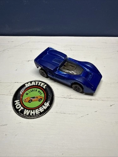 New ListingRare Blue Hot Wheels Mclaren M6A 1968 Great Paint!