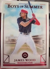 2024 Boys of Summer James Wood Prospect RC. / 149. Washington Nationals. 💎 Gem