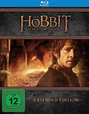 Der Hobbit: Die Spielfilm Trilogie - Extended Edition | Blu-ray | deutsch