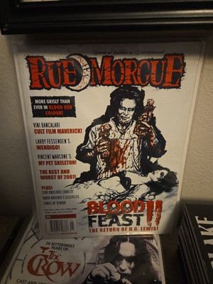 Rue Morgue Magazine Issue #25 Blood Feast Wendigo