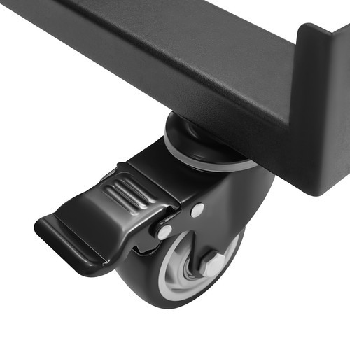 Folding Chair Rack Dolly Cart W/lock Caster Max 42 Foldingtables 12 Hanging Rods