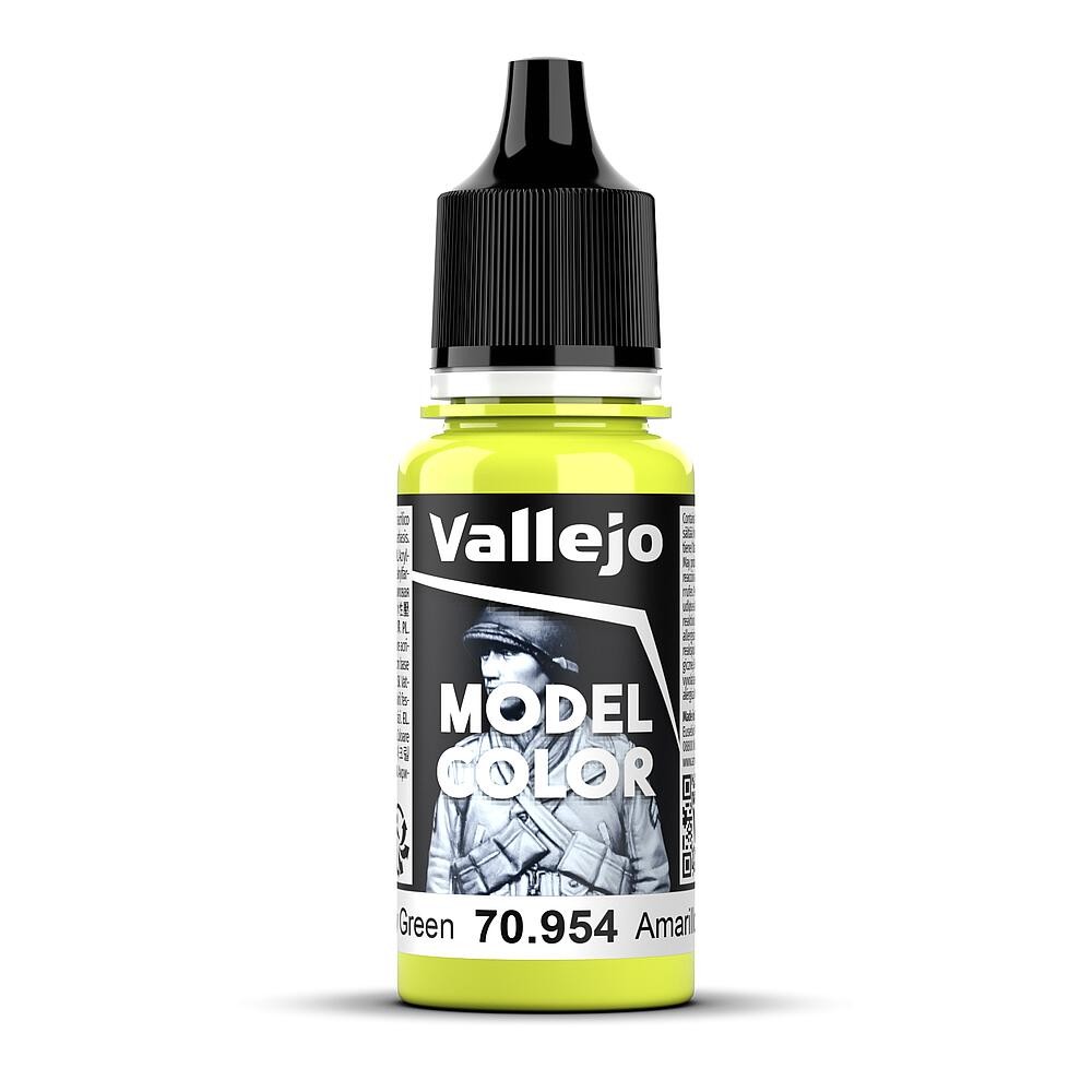 Vallejo 70.954 - Green Yellow - Matte - 17 Ml