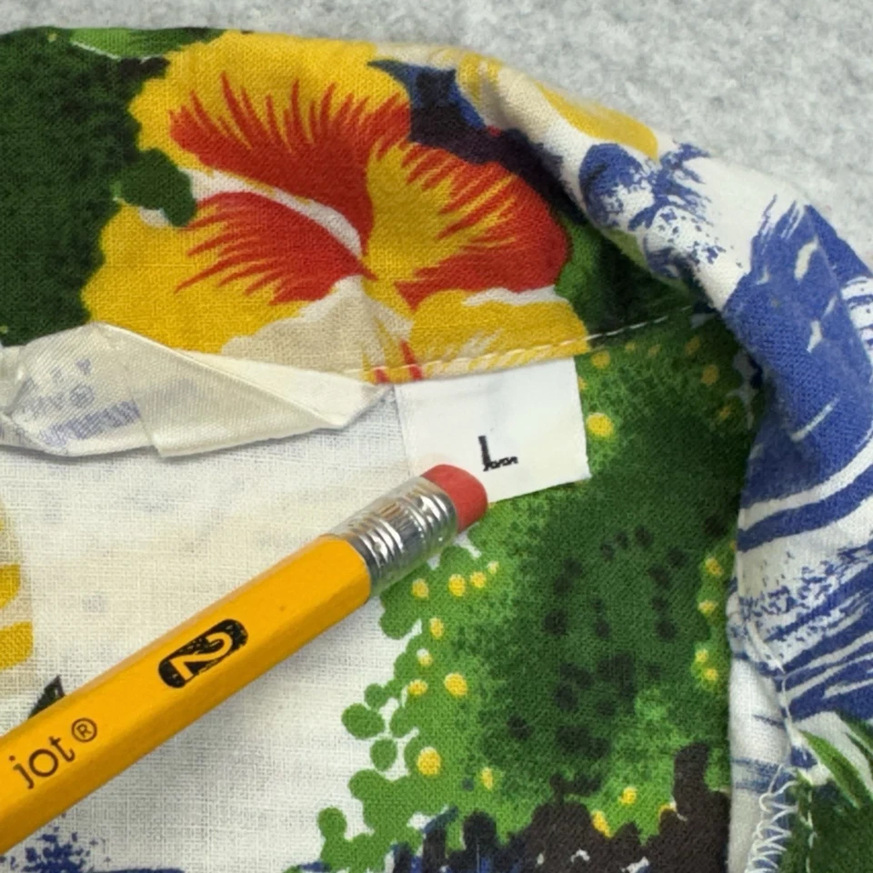 Vintage Duke Kahanamoku Shirt Mens Size Medium Made In USA By Catalina - Image 4 of 4