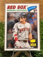 2026 Topps Heritage ROMAN ANTHONY RC #86 CHROME SP Red Sox & Base RC (2 CARDS)