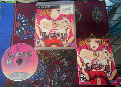 ATLUS Catherine PS3 (Sony PlayStation 3) Manual Included NTSC-U/C 2011 M