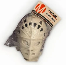 Vintage 1970s MYLEC Ice Hockey Goalie Mask Tony Esposito Ernie Higgins New Rare