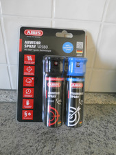 Abus Abwehrspray sds80  2in1 Abwehr + Trainigsspray mit 360° Funktion in OVP