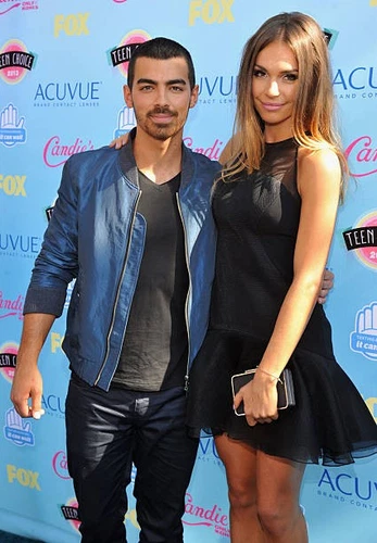 Musician Joe Jonas at 2013 Teen Choice Awards at Gibson Amphitheatr- Old Photo 1