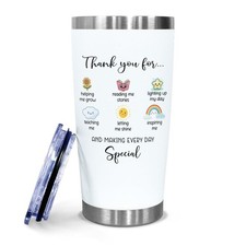 Teacher Appreciation Gifts from Student   Thank You Tumbler for Women Men
