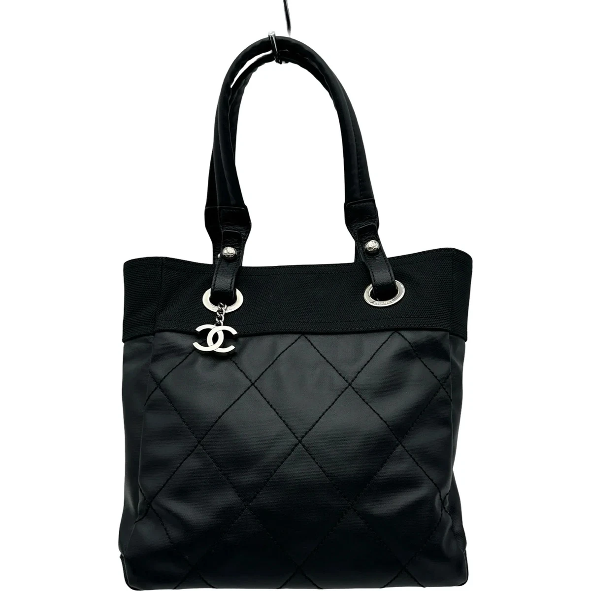 CHANEL Canvas Exterior Tote Bags & Handbags for Women for sale | eBay