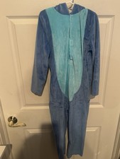 Disney Stitch Costume Pajama Jumpsuit Lilo Stitch Child Size Small 4-6