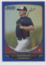 2013 Bowman Draft Top Prospects Chrome Blue Refractor 95/99 Alex Meyer 0c6