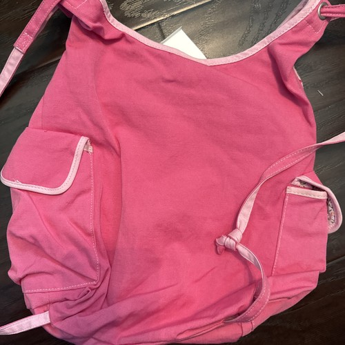 GAP Kinder Rucksack rosa hell bunt Kreuzstich neu mit Etikett Blumenmuster - Bild 3 von 6