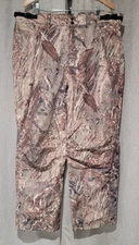 REDHEAD Men XL Mossy Oak Duck Blind 42" Wx 30" Pant Hunting Nylon Lined Bone Dry