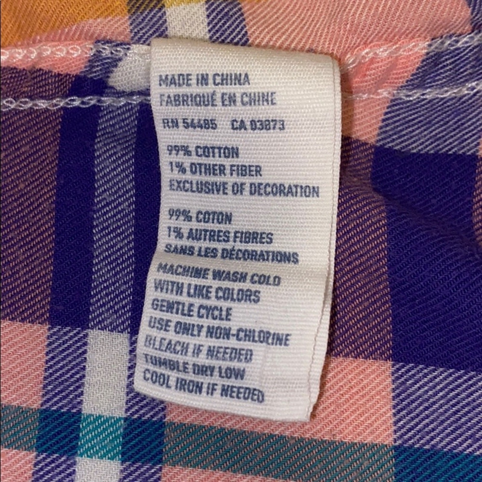 American Eagle Button Down - Size Medium - Pastel… - image 4