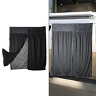 Magnetic Privacy Mesh Curtain for Outdoor Use Windproof and Easy Setup