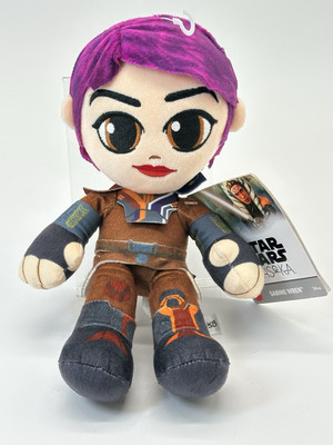 SABINE WREN Star Wars PLUSH 8-inch Figure *NEW* Ashoka Rebels Disney Plus  