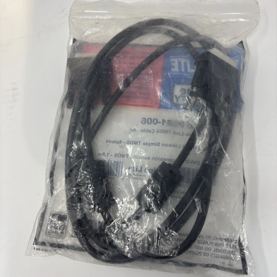 TRIPP.LITE P561-006 6ft DVI-D SINGLE LINK TMDS CABLE - Image 2 of 2