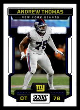 2023 Panini Score Andrew Thomas #236 New York Giants Base NFL Football