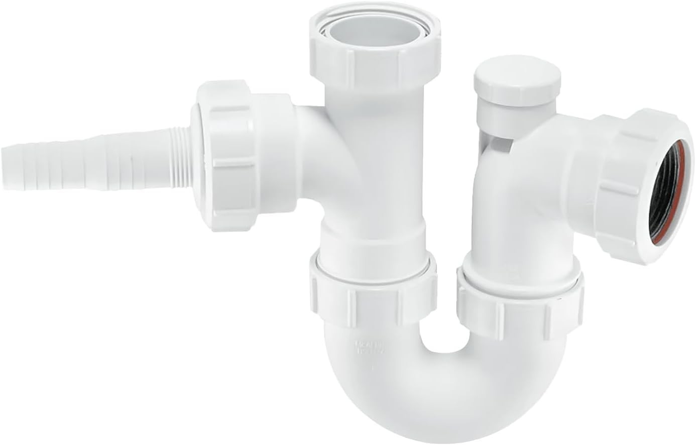 Kitchen Sink Waste Kit Single Bowl 1.5"" Multi-Fit Drain 75mm Water Seal BELOFAY - Image 2