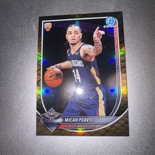 2025-26 Bowman Chrome Micah Peavy RC Reptilian #BCV-41