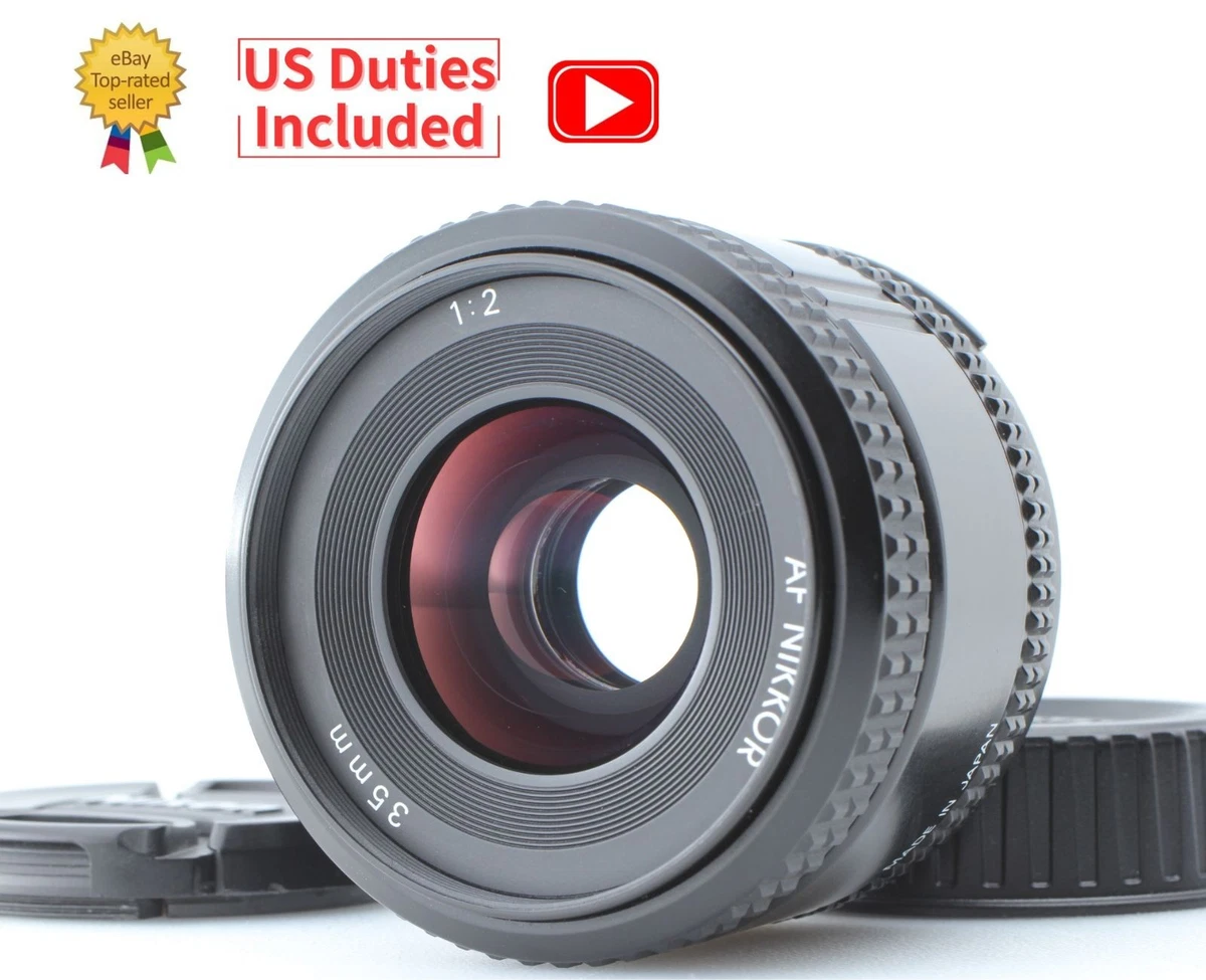 Nikon NIKKOR f/2 Camera Lenses 35mm Focal for sale | eBay
