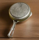 RARE Griswold Hammered No. 2003 Skillet – Nickel Plated – Erie PA – Rare Size #3