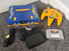 Pokemon Stadium Nintendo 64 N64 Battle Set Console W/ Matching Controller PAL UK
