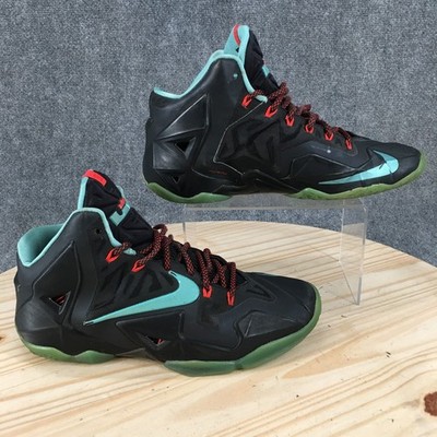 Nike Shoes Mens 9 M Black LeBron 11 Sneakers Basketball High Top 616175004