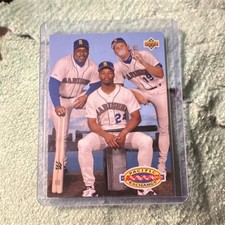 Upper Deck 1993 Teammates #55 Mitchell Griffey Jr Buhner Mariners