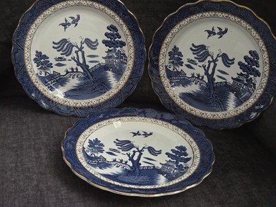 Booth's ''Real Old Willow'' 3er Set Speiseteller