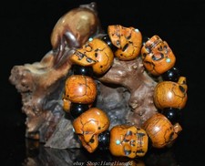 3CM Knochen Türkis Schädel Skelett Kopf Schmuck Elastizität Kette Armband