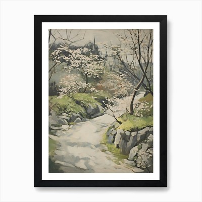 Wälder auf dem Land 9 Kunst Pri gerahmtes Wandbild Poster Leinwanddruck Bild