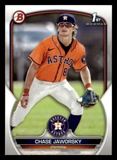Chase Jaworsky 2023 1st Bowman Draft ROOKIE CARD #BD-45 Houston Astros FREE SHIP