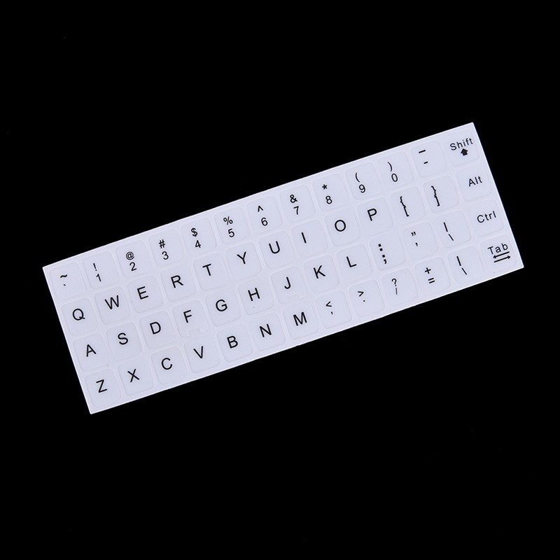 S White On Black Any Pc Computer Laptop,