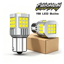 2x Super Bright Led 1156 P21w 7506 Reverse Backup Light White Bulb 6000k Canbus 2x Super Bright Led 1156 P21w 7506 Reverse Backup Light White Bulb 6000k Canbus