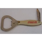 Coke Pocket Knife Bottle Opener Coca-Cola Colonial USA Collectible OLD Vintage