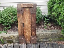 Mechanics Creeper Swivel Pivot Casters 15-1/2 x 36-1/2 Wood 15 to 20 Lbs Vintage