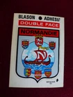 NORMANDIE double sided adhesive coat of arms / caravan