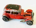 Hot Wheels Redline 1968 Classic 32 Ford Vicky US Red Missing Engine