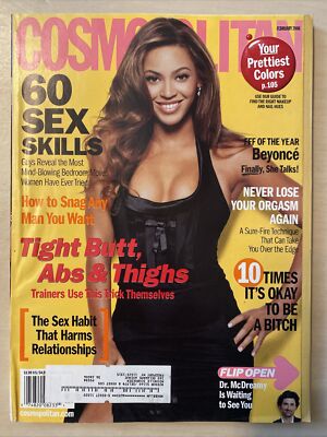 Cosmopolitan Magazine February 2006 Beyoncé Patrick Dempsey￼ Elle  MacPherson￼