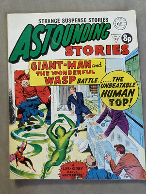 Astounding Stories #93, Alan Class Comics, Giant Man.