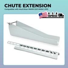 Concrete Mixer Ramp Extension For Mud Mixer MMXR 3221 Adjustable Angle Chute