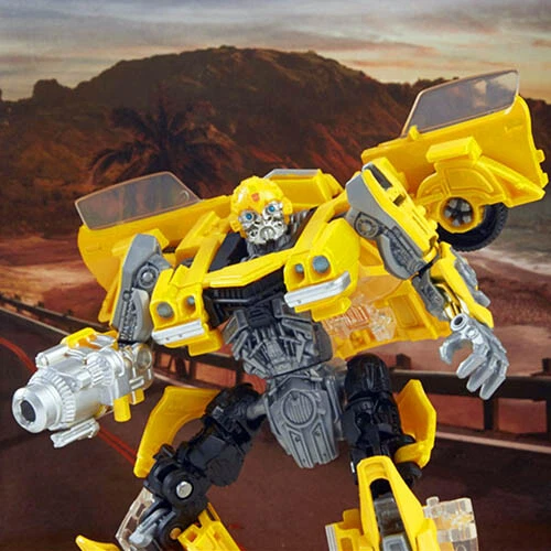 Transformers Buzzworthy Bumblebee Studio Deluxe 15BB Action Figure Hasbro New - Image 4 of 4