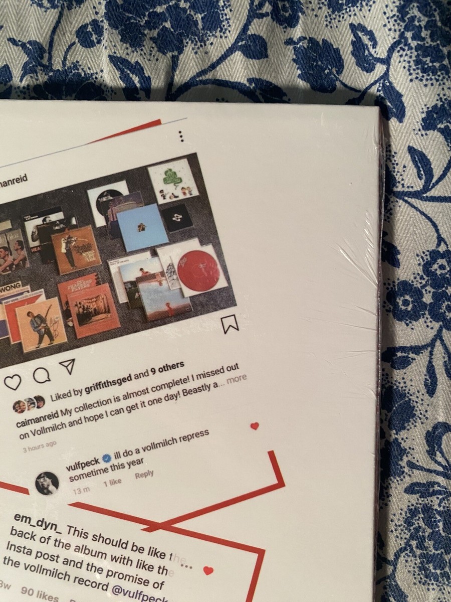 VULFPECK - Vollmilch, NEW & SEALED Limited, CLEAR Vinyl EP