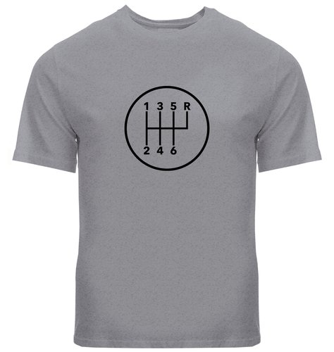 Manual Transmission Pattern 6 Speed Stick Shift Gears Cars T-Shirt Gear Shifter - Picture 32 of 34