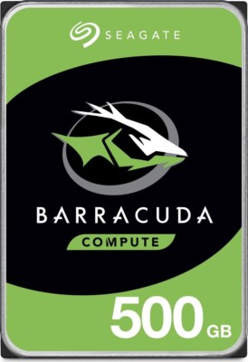 FESTPLATTE SEAGATE BARRACUDA 500GB ST500DM002 7200U/min 16MB SATA III 3.5'' Zoll