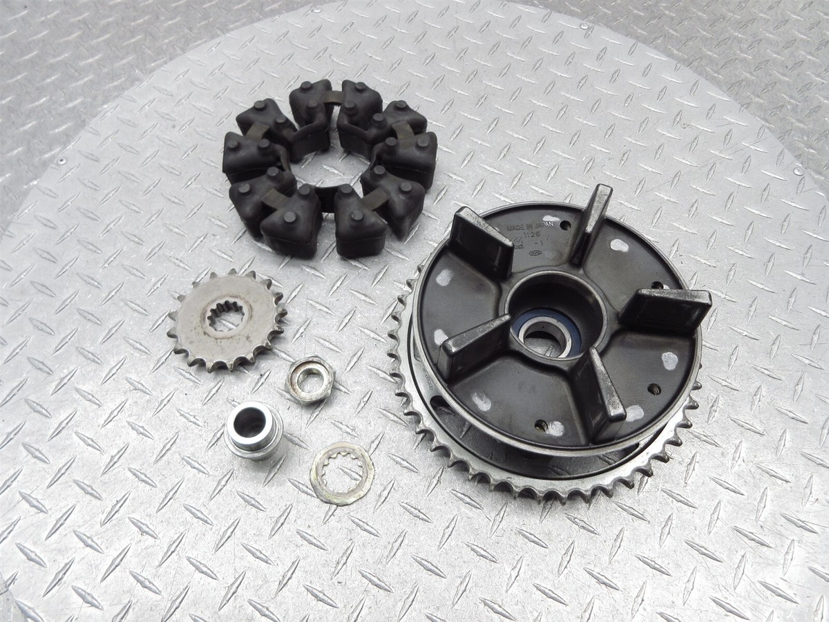 1996 95-97 Kawasaki GPZ1100 ZX1100 Front Rear Sprocket Gear