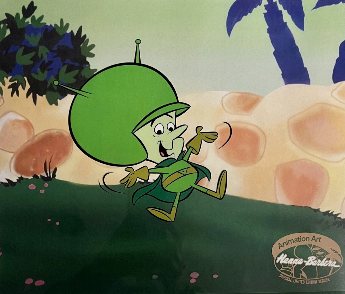 Hanna Barbera FLINTSTONES GREAT GAZOO Animation Art Sericel Hanna Barbera FLINTSTONES GREAT GAZOO Animation Art Sericel